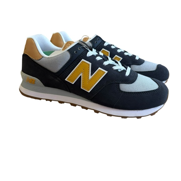 New Balance Other - New Balance Black and Yellow Sneakers